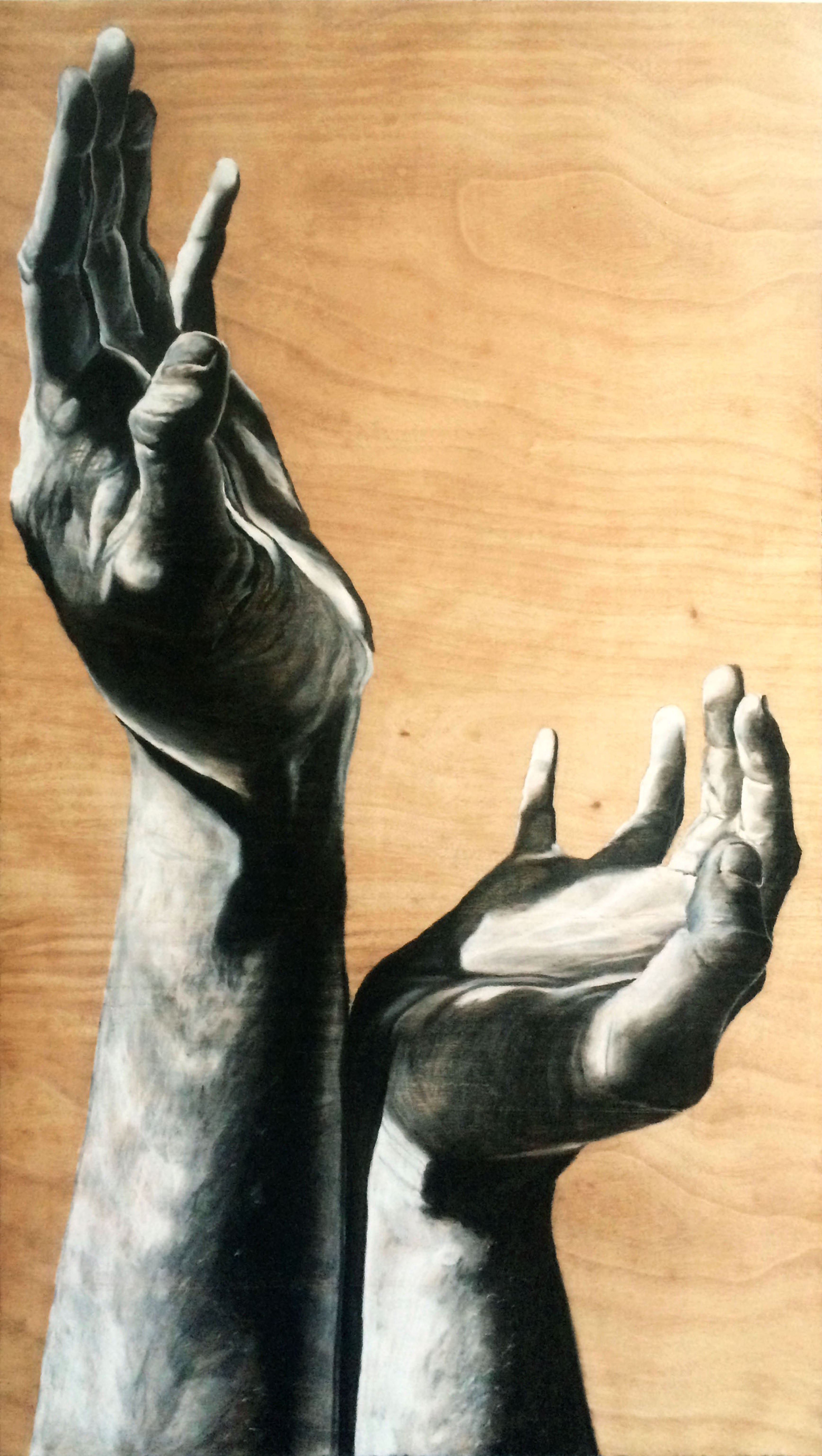 Untitled (Hands Study, 2017)